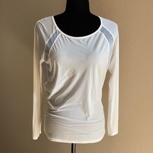 Lululemon Long Sleeve Shear Top Open Back